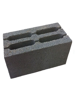 Шлакоблок 19см*19см*39см