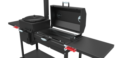 Крышка-гриль для печь-мангалов Искандер 400 - с решеткой из нерж. стали