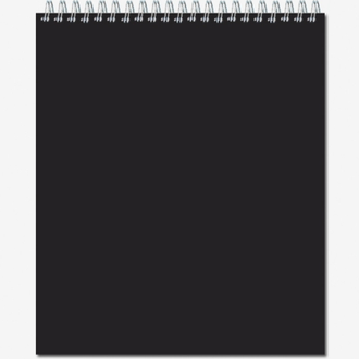 Скетчбук Sketchbook Black 20л, 170х200, черная бумага 140 г/м