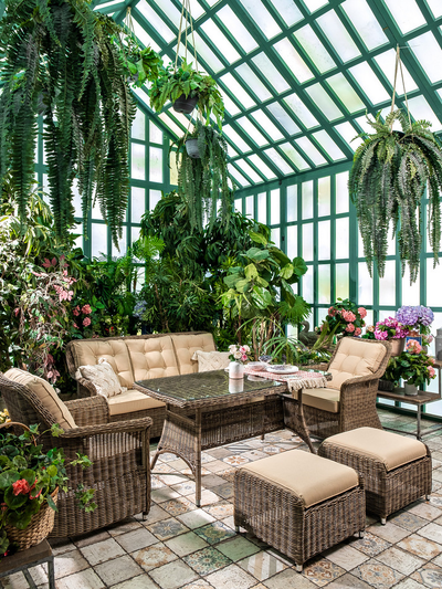 Диванная группа OPAL c оттоманками