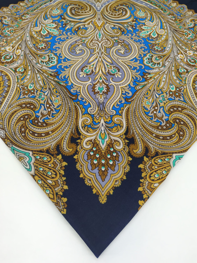 Павловопосадский платок Февраль 715-15