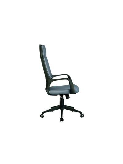 Кресло Ай Кью РВ (Iq Rv) RCH 8989 Черный пластик/Серый