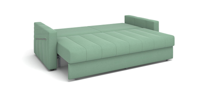 ДВУСПАЛЬНЫЙ СТИЛЬНЫЙ ПРУЖИННЫЙ ДИВАН-КРОВАТЬ ДАЛЛАС, МЕТАЛЛОСКЕЛЕТ С МЕХАНИЗМОМ СЕРДЖИО НЕДОРОГО