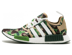 Adidas NMD_R1 Bape Green Duck Camo