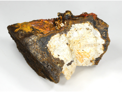 Крокоит, кристаллы на породе, Австралия, Тасмания (72*45*48 мм, 159 г) №28592