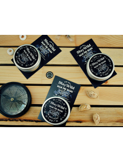 Бальзам для бороды с ароматом миндаля Stay Wild The Spirit of East