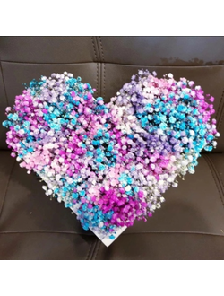 Сердце цветочное