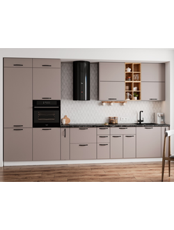 Кухня Ройс К28 (грей софт)