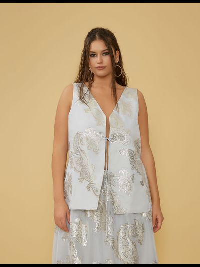 Юбка макси с шитьем (модификация 1)