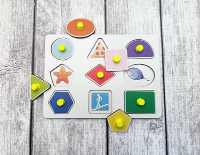 Рамка-вкладыш "Формы и цвета"