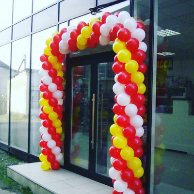 Стандартная гирлянда из воздушных шаров (арка, колонна)