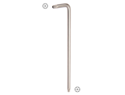 Ключ Г-образный Torx, Т10H, 18,0 х 92,0 мм, с отверстием KING TONY 112710R