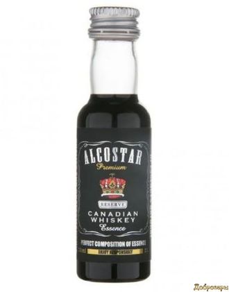 Канадский виски, Canadian Whiskey (эссенция, ароматизатор пищевой) 30 мл на 3л Alcostar Premium