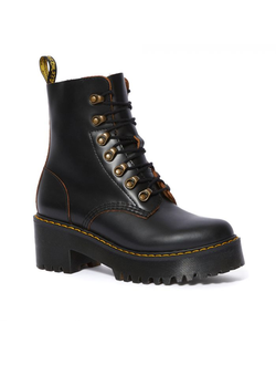 Ботинки Dr. Martens Leona Vintage черные