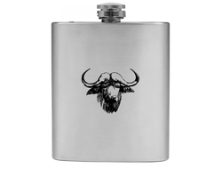 Фляжка с символикой "Быка" №2