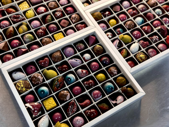 Конфеты ручной работы - 42 конфеты Арт 3.388 Бельгийский шоколад