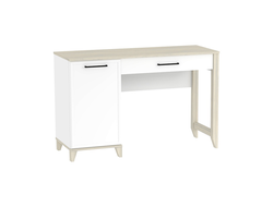 Спальня AURELIO (АУРЕЛИО) - AURELIO 43 Cтол туалетный Белый-Блеквуд Сатиновый