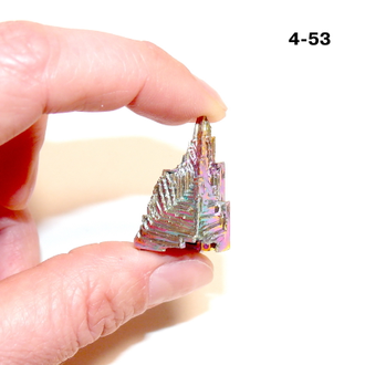 Висмут выращенный (кристалл) №4-53: 12,0г - 28*16*14мм