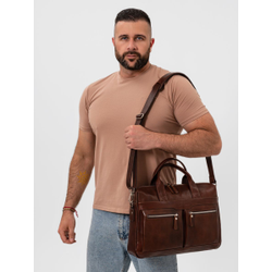 Сумка для ноутбука Lugano Premium brown (арт. 1007-53)