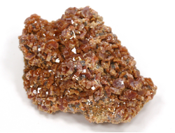 Ванадинит, кристаллы на породе, Марокко (45*34*15 мм, 36 г) №35877