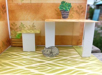 ФП штамп "Коты диванные"