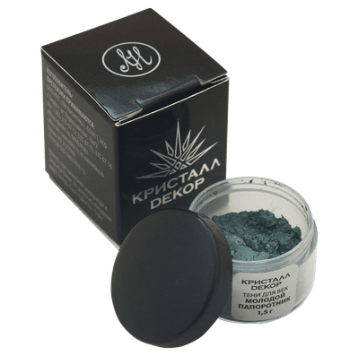 Тени для век "Молодой папоротник", Кристалл Декор, 1,5 гр