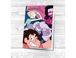 Обложка "Вселенная Стивена, Steven Universe" на паспорт №5