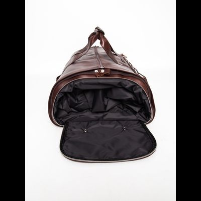 Кожаный портплед / дорожная сумка Milano Premium 
brown (арт. 4035-53)