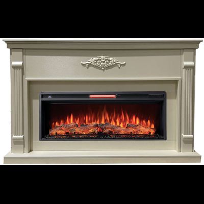 Линейный электрокамин Брукс SL с очагом Joker 45