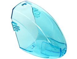 Windscreen for Flying Model Helicopter, Trans-Light Blue (41328 / 6285593)