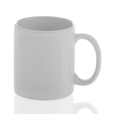 Кружка керамическая белая 330 мл ORCA RED стандарт