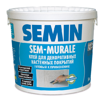 SEM-MURALE- Готовый клей для всех типов обоев.