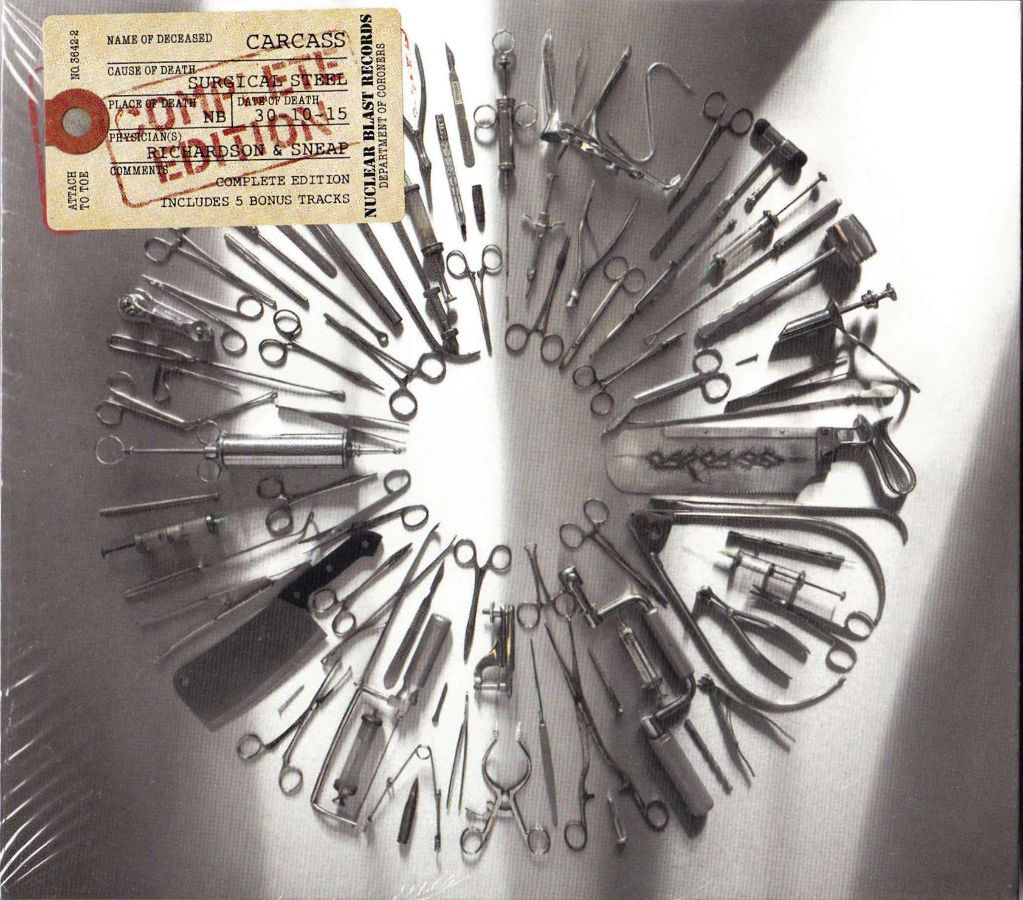 Купить Carcass – Surgical Steel (Complete Edition) в интернет-магазине CD и LP Музыкальный прилавок