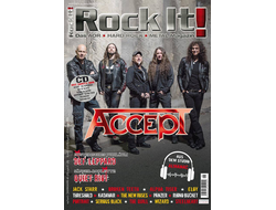 Rock It Magazine № 101 October 2017 Accept Cover Иностранные музыкальные журналы, Intpressshop