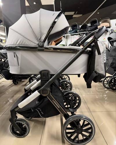 Детская коляска 3 в 1 Luxmom 777 Серый