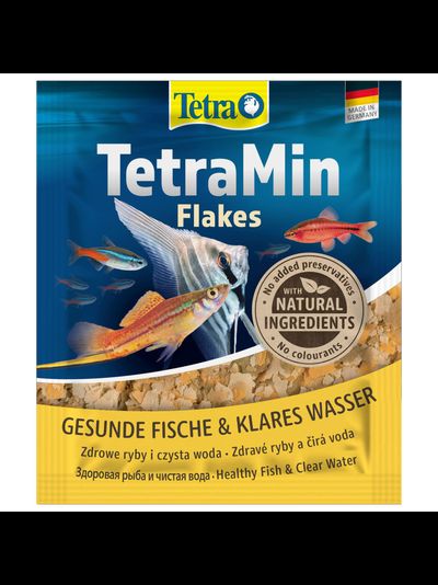 Корм для рыб в виде хлопьев Tetra Min 12 г