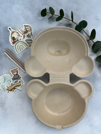 Коробочка для бенто торта «Мишка»