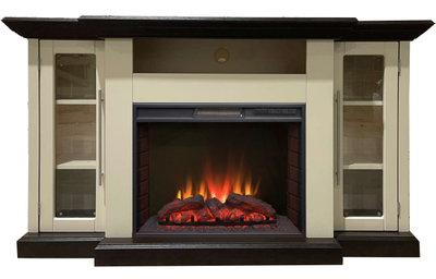 Электрокамин Элтон LUX SL-B с очагом Sparta 25.5 LED