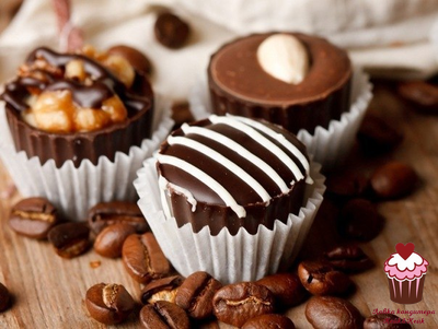 Капсулы бумажные для конфет белые d2,5см, 40-50 шт