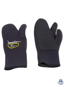 Рукавицы неопреновые 7мм Marlin NORD 3х-палые ОП р.XXXL