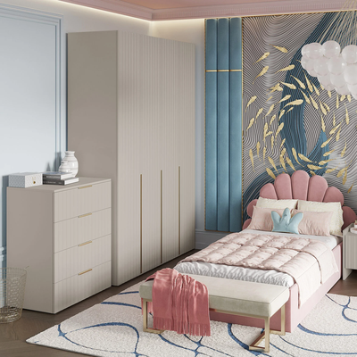 Тефия комод с 4 ящиками 800х450х930 Тефия / Софт Сантьяго