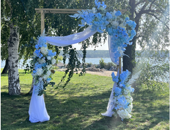 Арка для выездной церемонии "Нежность"