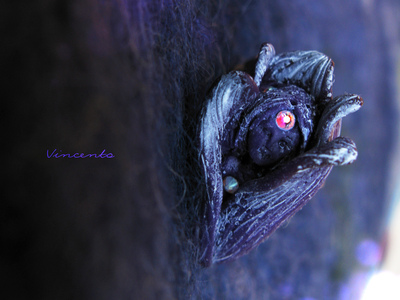 Волшебное кольцо с феей "Ночная Фея (Фея Цветов)" из коллекции необычных украшений Винсенто