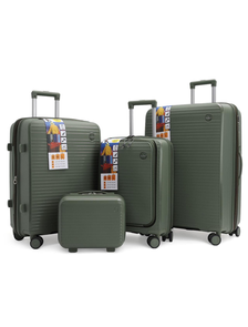 Чемодан маленький Freedom Brain Полипропелен S зеленый