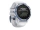 Часы Garmin Fenix 6 Pro Solar синий минерал с белым ремешком