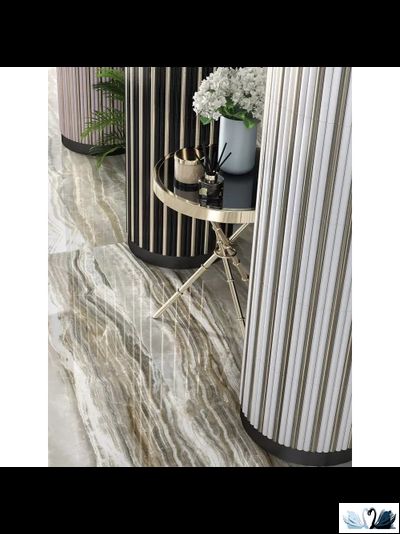 Керамогранит Kerama Marazzi Ониче 119,5х238,5 см зелёный светлый лаппатированный