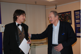 с Юрием ЯКОВЛЕВЫМ   /Народный артист СССР/