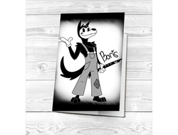 Обложка на Паспорт Бенди и чернильная машина №6