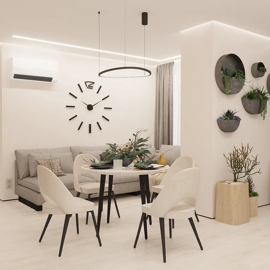 Захарова 5/1 Кухня гостиная