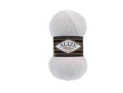 Пряжа Alize superlana klasik  белый